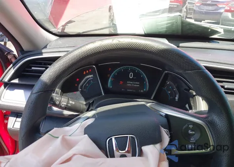 2017 Honda Civic Ex-T from USA, damaged, VIN 2HGFC1F32HH653477